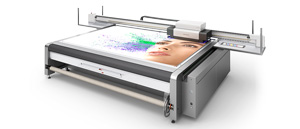 Machine flatbed avec vernis 320cm