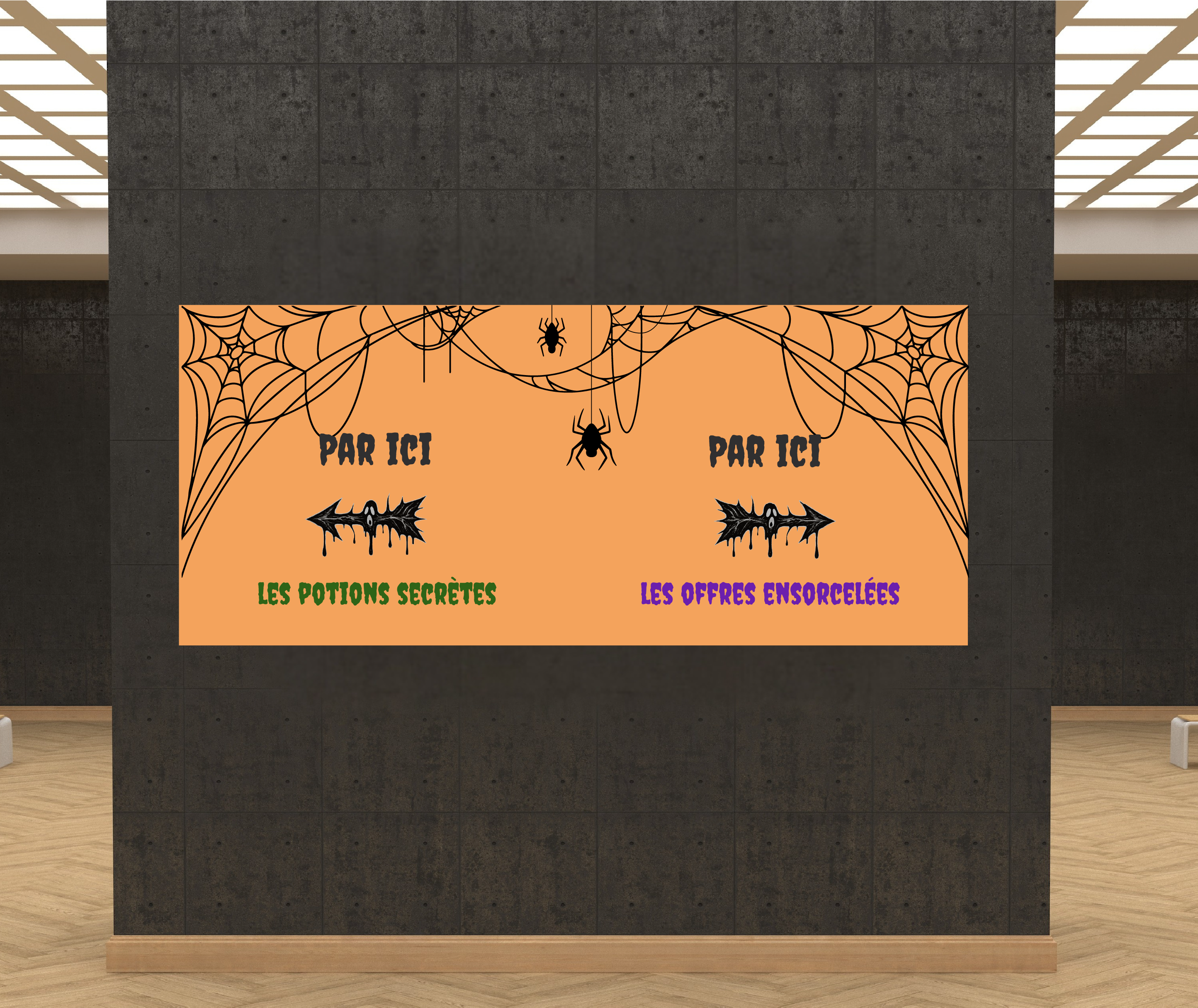 Décor mural Halloween